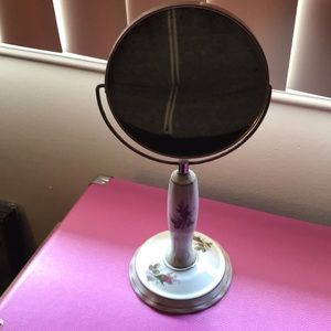 Vintage flower prom vanity mirror